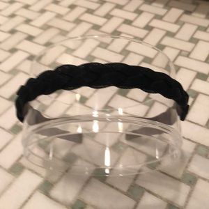 Black wire mesh braided headband